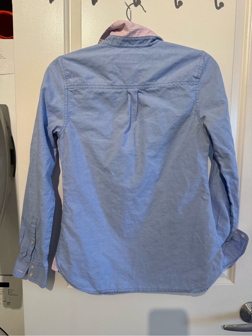 Vineyard Vines Light Blue Button-Front Popover Shirt - Picture 7 of 8